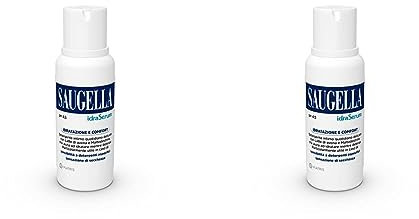 Saugella Idraserum detergente intimo con latte di avena e maltodestrine per un'azione idratante e detergente 200ml (Confezione da 2)