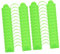ORFOFE 50 Stück Gewächshauszubehör Windschutzclips Aus Kunststoff Befestigungsklammern Für Gewächshäuser Befestigungsklammern Aus Kunststoff Gartenclips Light Green Plastik