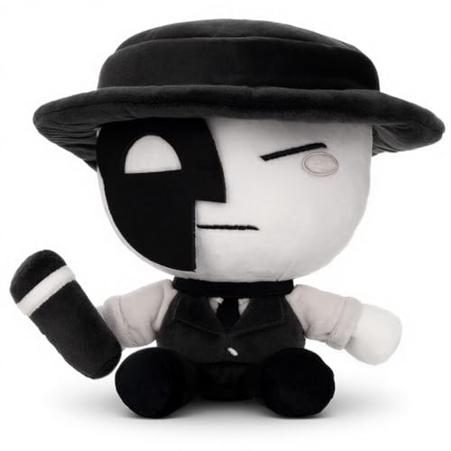 Peluche Artful Die of Death, 20 cm, Morbido Pupazzo da Collezione dal Gioco Die of Death, Simpatico Peluche per Fan e Decorazione.