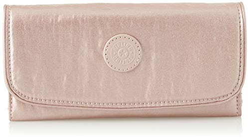 Kipling Damen Supermoney Geldbörse Gold (Metallic Blush)