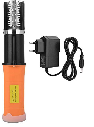 Wincal Escaladores de Pesca: máquina eléctrica de Escamas de Pescado, Potente máquina de Escamas de Pescado, máquina descalcificadora, raspador, Limpiador, máquina peladora(EU)