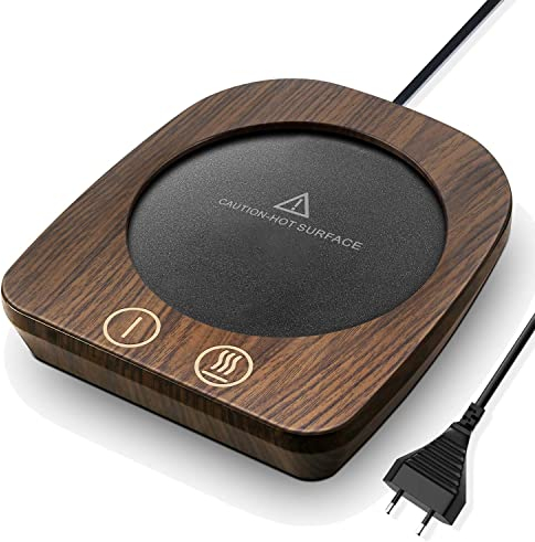 Tassenwärmer Kaffeewärmer mit 3 Temperatureinstellungen,Getränkewärmer mit Automatischer Abschaltung nach 4 Stunden für Büro,Hausgebrauch