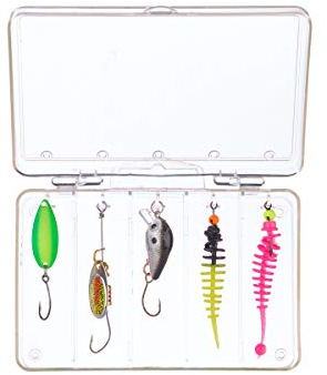 Balzer Mix 2 Trout Attack Set - 5 Forellenköder zum Spinnangeln, Kunstköderset zum Forellenangeln, Forellenset, Ultralight Köder für Forellen