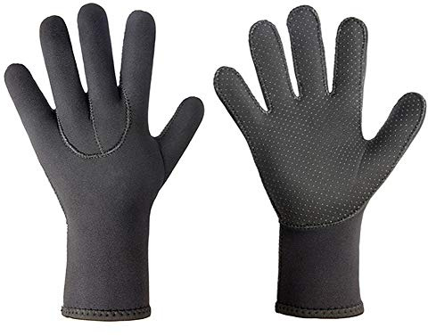 YJZQ - Guanti da immersione professionali in neoprene, 3 mm, elasticizzati, per acqua/snorkeling, nuoto, kayak, paddle vela, surf, sport acquatici, guanti termici per uomini e donne