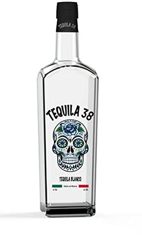 Tequila 38 Tequila Blanco Fresh and Earthy Made in Jalisco 38% vol. 70cl Destilerias Espronceda