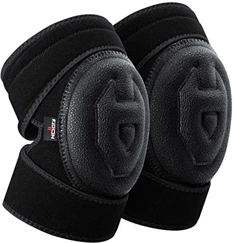 NoCry Gel Knee Pads for Men and Women with Soft Foam Cushion — Waterproof Anti-Slip Cap and Easy to Use, Adjustable Non-Slip Straps — Durable, Lightweight Design — Perfect for Gardening Work
