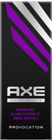 AXE - Eau de Toilette Provocation – Wirksamkeit und Frische 24 Stunden – verführerischer Duft mit exotischen Kokos- und orientalischen Amber – 100 ml