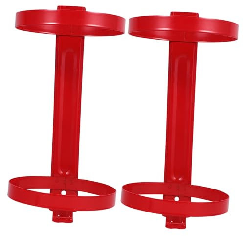 OUNONA 2pièces Support Extincteur Mural Maintient Les Extincteurs Jusqu à Compact Et Fiable pour Voiture Garage Bureau