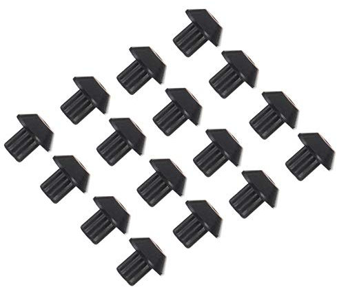 Nuobesty Gas Stove Rubber Feet 48Pcs Replacement Grate Feet for Range Burner Gas Range Accessories