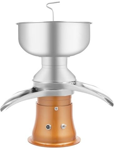 LENDISIY Mjölkcentrifug, elektrisk mjölkseparator, 50 l/H mjölk grädde separator maskin, professionell grädderamningsmaskin, elektrisk mjölksgrädde centrifugalseparator