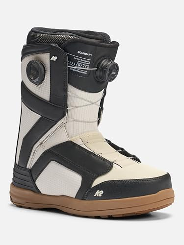 K2 Boundary Men's Snowboard Boots, Black/Tan, 11