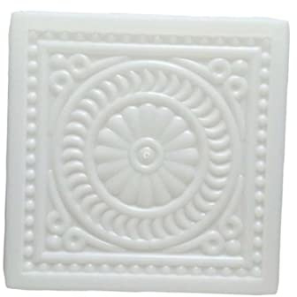 SEWOART Stampo in Cemento Pavimentazione Esterno Giardino 37x37x6,5 Cm Stampi per Gradini in Cemento Riutilizzabile per Vialetto Prato Patio