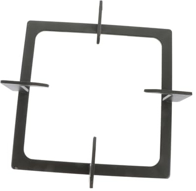 Hemobllo Soporte de Accesorio Gas de Hierro Fundido Cuadrado Estufa para Alta Durabilidad Antideslizante y Diseño Funcional en Cocina para Uso