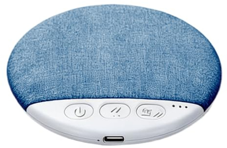 Altavoz de almohada para dormir, portátil, ultrafino, inalámbrico, función de temporizador de ruido, dispositivo de audio relajante con de lino suave, dormitorio, hotel, apartamento