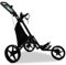 tour made RT-140 Golf Trolley klappbar I Push Golftrolley 3 Rad I Zuladung bis 25kg I Deutsche Markenqualität I viel Zubehör inklusive (Black-Black)