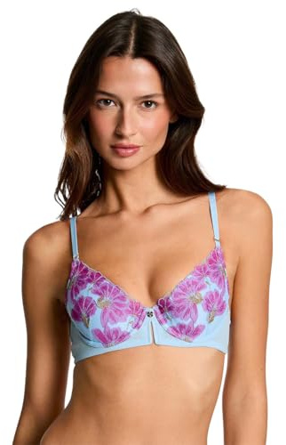Morgan - Soutien-Gorge Coques moulées Clemence - Bleu - 95B - Femme