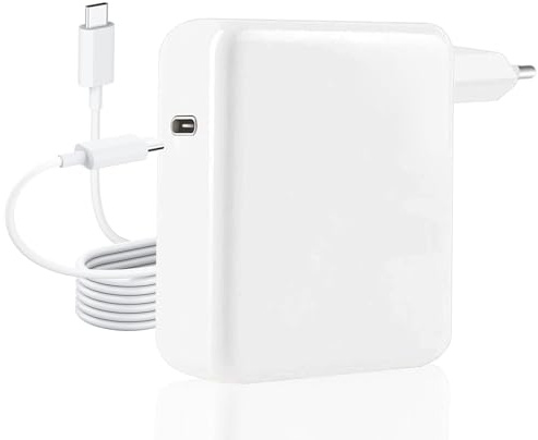 Cargador USB C 118W, Cable de Carga USB C alimentación rápida Compatible con Mac Book Pro 13/14/15/16 Inch/Mac Book Air 2020/2019/2018, Compatible con iPad/Thinkpad/HP/DELL con 1.8M USBC-C Cable