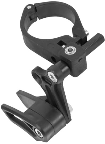 LOORGVEL Fahrrad Kettenführung Kettenschutz aus Aluminiumlegierung Schwarz | Nylonanteil, für Bike Kette im Outdoor Einsatz, Vielseitige Führung, Sicher und Gratfrei