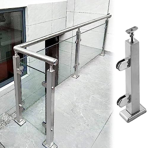 Kit per ringhiera in acciaio inossidabile 304, per scale interne ed esterne, altezza 140 cm, supporto per case moderne, loft e corridoi