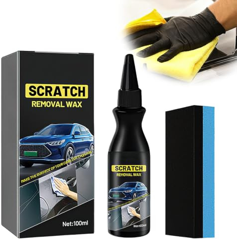 GXGM 1 Pezzo 100ml Rimuovi Graffi Auto Set,Elimina Graffi Auto,Professionale Polish Auto Stripe,With 1 Wipe Sponge,Utensili General Motors