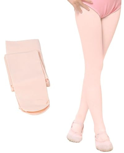 ONTYZZ Ballettstrumpfhose mädchen 90 Den Tanzstrumpfhose mit Fuß Ballett Strumpfhose für Kinder und Damen