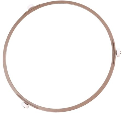 Toyvian Mikrowellen Drehtellerring Glas 18,9cm Rollring Mikrowellenersatz Stützring Langlebig Für Küche