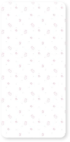 Peppa Pig Official Single Fitted Bedsheet | Prancer Design | Designed for Single Beds | Soft Polyester with Elastic Edge | Perfect for Kids Bedroom | Pink and White