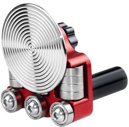 Greensen Pliage de Tôle, Outil de Pliage Manuel à Station Unique Disque de Pliage Métallique avec Pliage à 90 et 180 Degrés, pour Acier 24, Acier Inoxydable 26, Cuivre 20oz