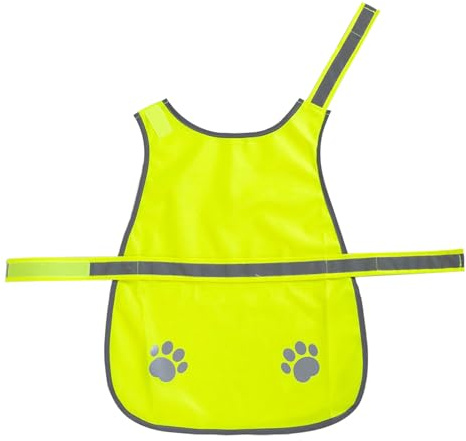 Giubbotto di sicurezza per cani, traspirante e ad alta visibilità, gilet di sicurezza per cani | per campeggio, escursioni, caccia, notte, pioggia e pioggia