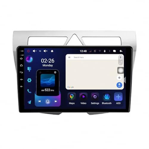 Autoradio Gps Navigazione Stereo 2 Din per Kia Morning picanto 2007-2011 Touchscreen Stereo Auto Bluetooth con Schermo, Radio Auto con Mirror, 8 Nucleo 6G+128G