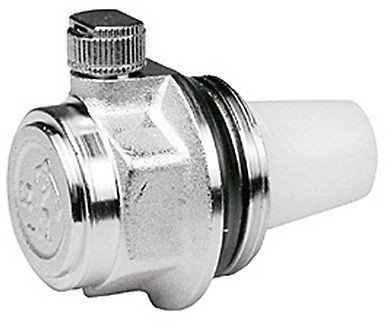 'Giacomini R200 – Valvola di sfiato automatica Radiatore Cromato/cromato R200 1.1/4 sinistro/O