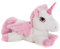 Habibi Plush Premium 1931 Pegasus con cuerno de purpurina y cojín de granos extraíbles, bolsa de calor para microondas y horno