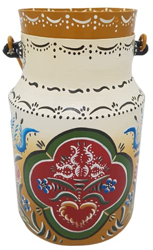 pot à lait ancien décoré
