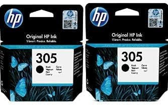 HP 305 2-pack Black Original Ink Cartridges (6ZD18AE)