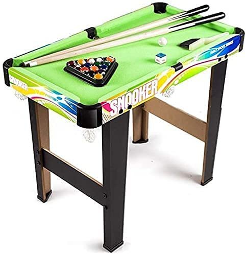 MU Kleine Tischplatte, Eluxe Holztisch Top Billardtisch Set, Tolle Geschenkidee Für Jungen Und Mädchen, Einzigartige Büroschreibtisch Dekoration Billardtische,53,5 Cm.