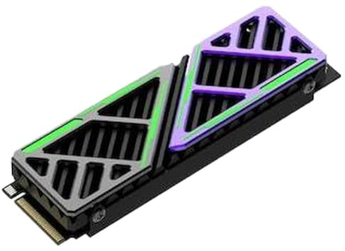 HIKSEMI FUTUREX SSD 1024G PCIe Gen 4 x 4, NVMe, SSD para juegos con disipador de calor. Diseñado para PS5