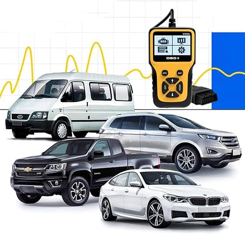 Winnes OBD2 Diagnosegerät, KFZ Auslesegerät Auto für BMW VW Mercedes Alle Fahrzeuge, Motor Fehlercode Leser Scanner, Intelligenter Diagnosegerät