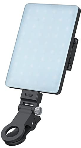 melairo Mobile Phone Fill Light 2500K-9000K LED Live Video Lights for Laptop and Smartphone Video Conference Fill Light Lamp-A