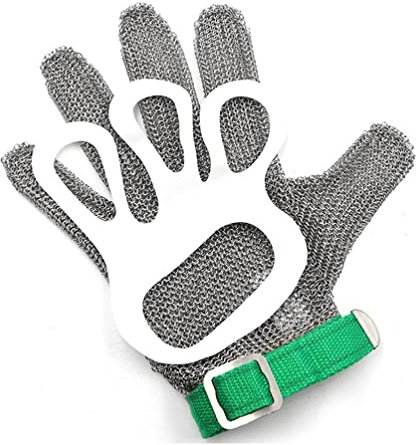 HUNTFF Gants anti-coupures, résistants aux coupures métalliques, pour cuisines, restaurants, abattoirs, usines de vêtements, gants de sécurité anti-coupures et anti-poignards.