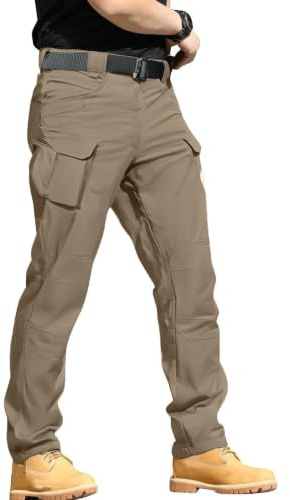 Generisch Angelhose Herren Leichte Outdoor Hosen Wanderhose Freizeithose Mit Seitentaschen Cargohose Arbeitshosen MäNner Ripstop Taktische Hose Sommer Mit Multi Taschen