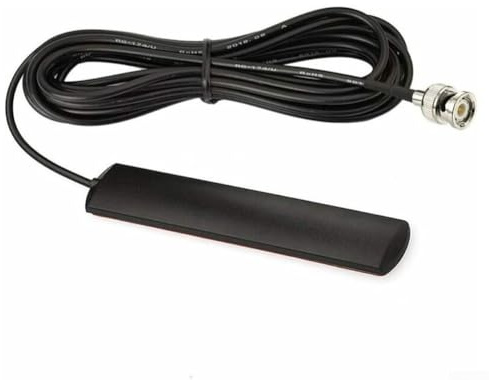 Antenne radio mobile à large bande 25 MHz à 1200 MHz avec support en verre et connecteur WBNC pour communication automobile