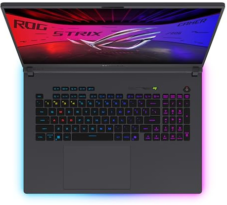 ASUS ROG Strix G18 G815LW Laptop; 18 2,5k 240Hz/3ms 16:10 IPS Display; Intel Core Ultra 9 275HX; 32GB RAM; 2TB SSD; NVIDIA RTX 5080; Win11 Home; QWERTZ; Volt Green; 3Monate GamePass