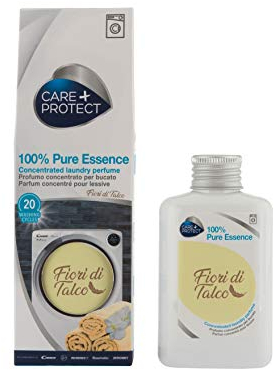 CARE + PROTECT Fiori Di Talco Laundry Perfume In-Wash Scent Booster, Long Lasting Active Formula, 100ml for up to 20 washes