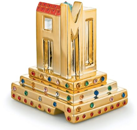 Alessi La Città Dell'Amore Mio MJ16 14 - Design Dekokugel aus Porzellan, Handdekoriert