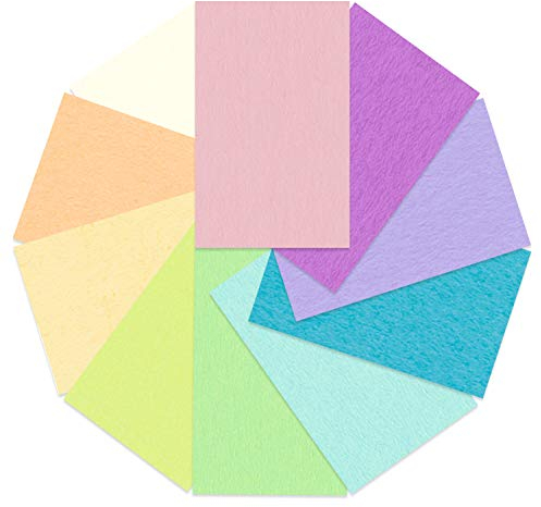 Ursus 3744699 - Fotokarton, DIN A4, pastell, 300 g/qm, 50 Blatt in 10 verschiedenen Farben, aus Frischzellulose, hohe Farbbrillanz und Lichtbeständigkeit, durchgefärbt, ideal für kreatives Basteln
