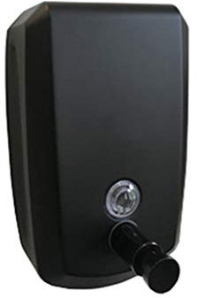 HSF Dispenser di Sapone in Acciaio Inossidabile Bagno Hotel Casa Nero a Parete Disinfettante for Mani Flacone Senza Pressione Dosatori per Sapone (Color : B, Size : 800ml)