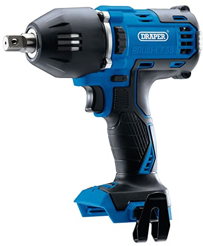 Draper 99250 D20 20V Brushless 1/2 Mid-Torque Impact Wrench (400Nm) - Bare