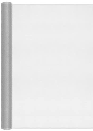 Gecheer Zanzariera in Alluminio 80x500 cm Argento-Home