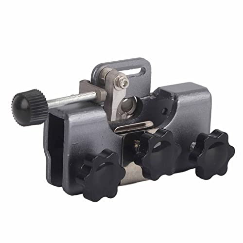 aqxreight Chainsaw Sharpener Portable Lightweight Hand Crank Chain Sharpening Jig Electric Saws Suit Outdoor Use (Grey)