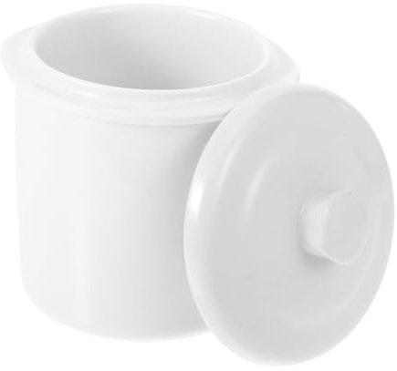Cabilock Mantequera Francesa con Tapa de Cerámica para Encimera Bandeja de Porcelana para Mantequilla Untable